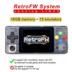 New LDK game console 2.7inch LINUX RetroFW system