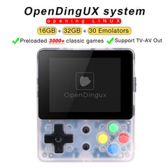 New LDK game console 2.7inch LINUX RetroFW system