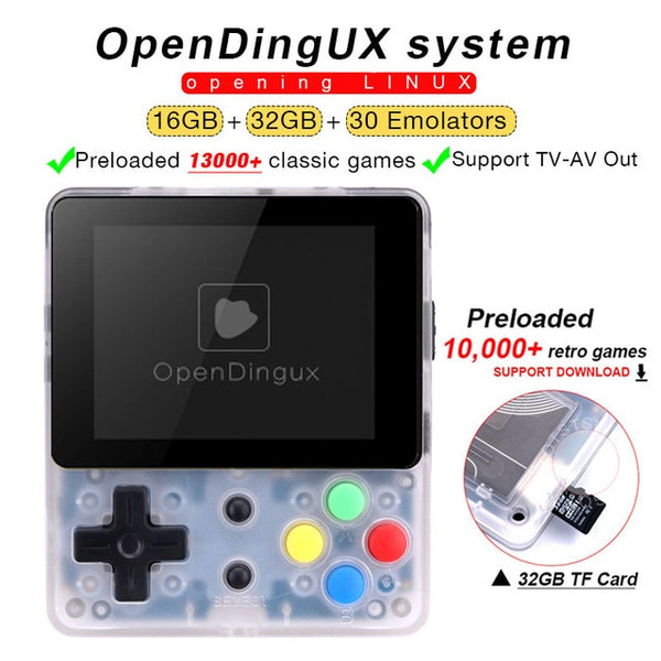 New LDK game console 2.7inch LINUX RetroFW system