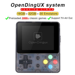 New LDK game console 2.7inch LINUX RetroFW system