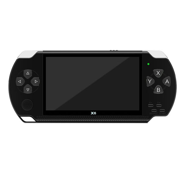 X6 4.3 Inch Handheld Game Console Player 10000 Games